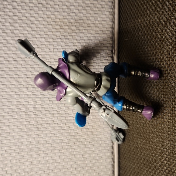 1989 Original Playmates Teenage Mutant Ninja Turtles Foot Clan Figure w accessor - Picture 2 of 2